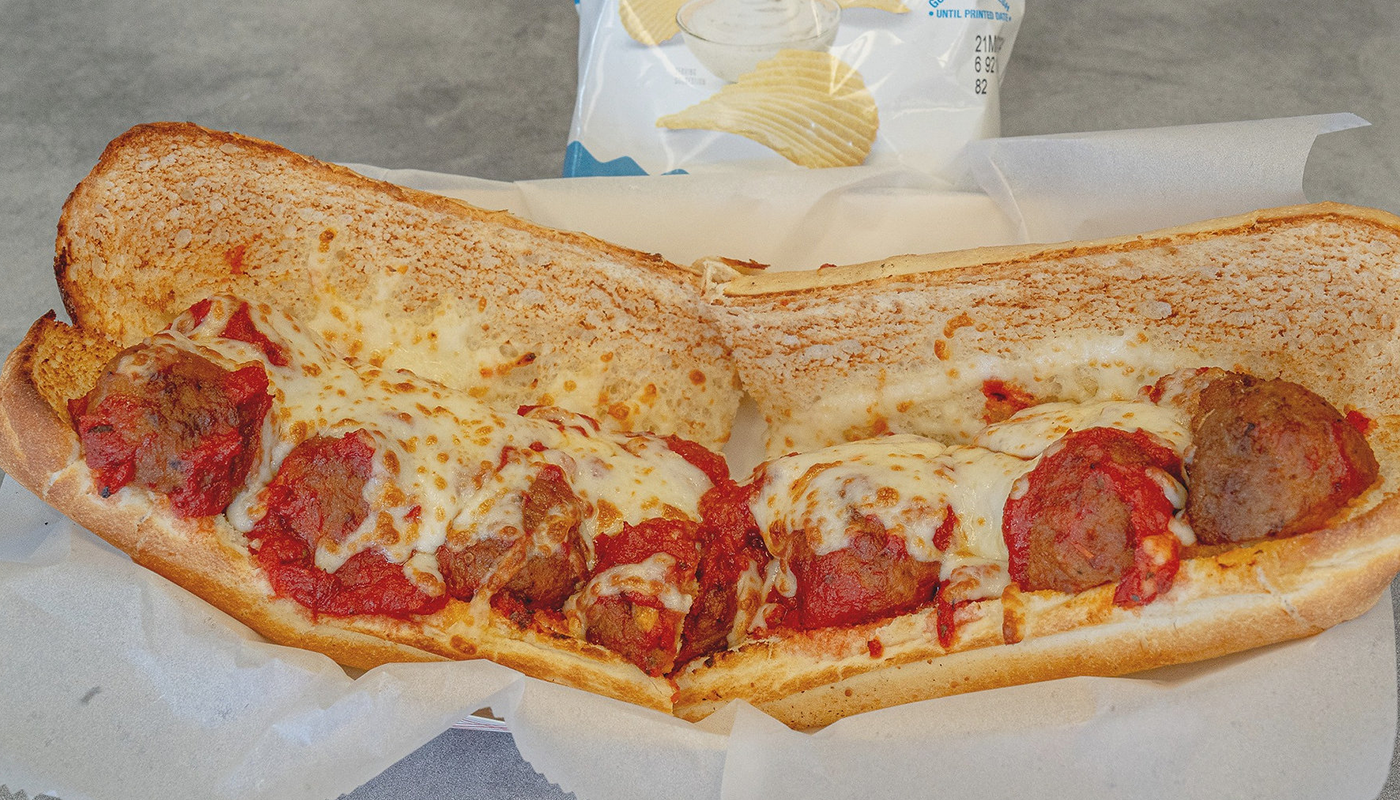 12" MEATBALL SUB image